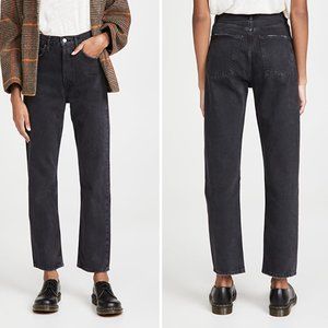 Agolde Pinch Waist Jeans - Black Tea